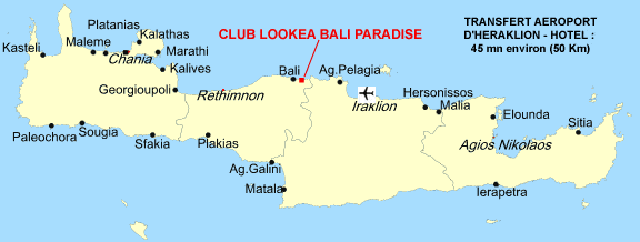 H tel 4 toiles Club Lookea Bali Paradise Bali Cr te Photos 